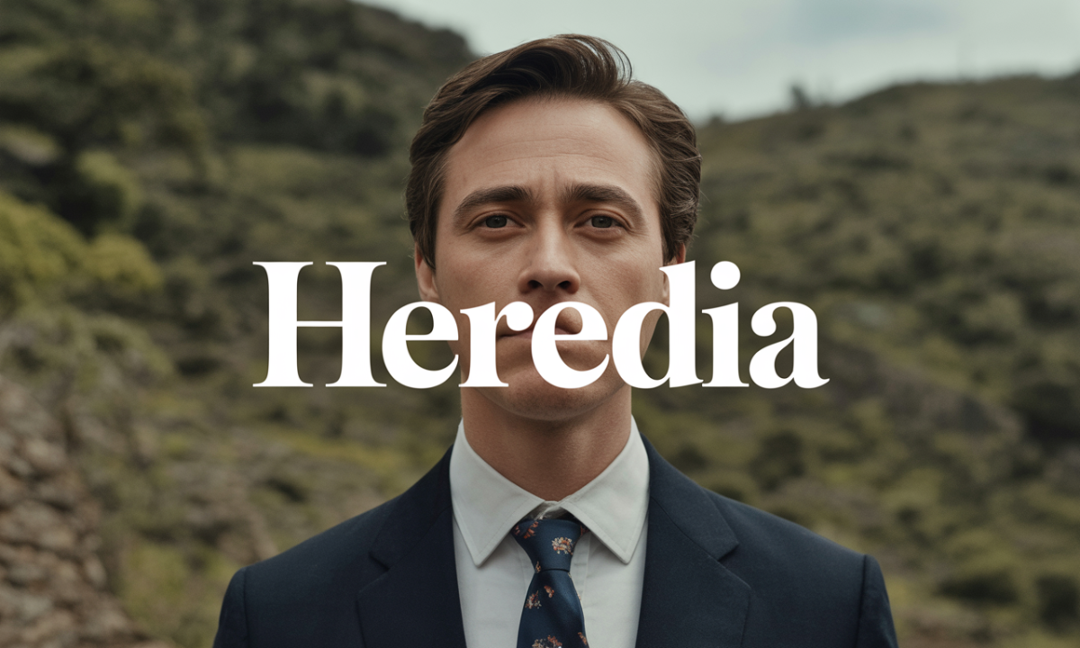 Illustration de Heredia, Noms de famille