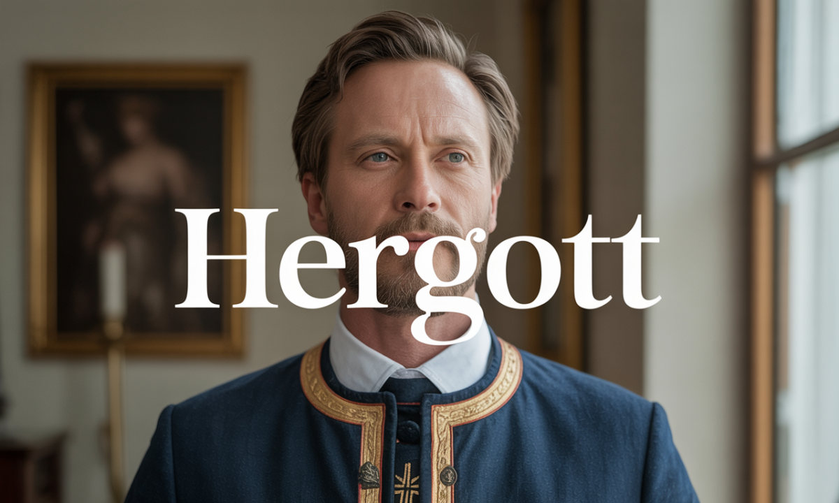 Illustration de Hergott, Noms de famille