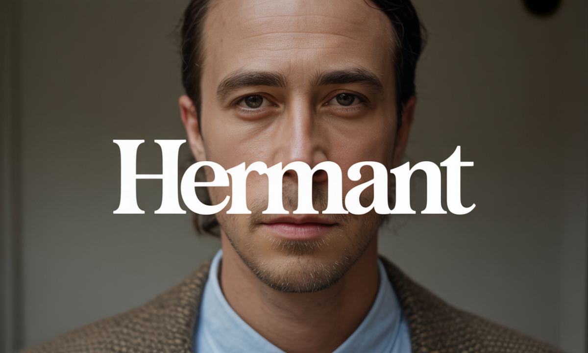 Illustration de Hermant, Prénoms