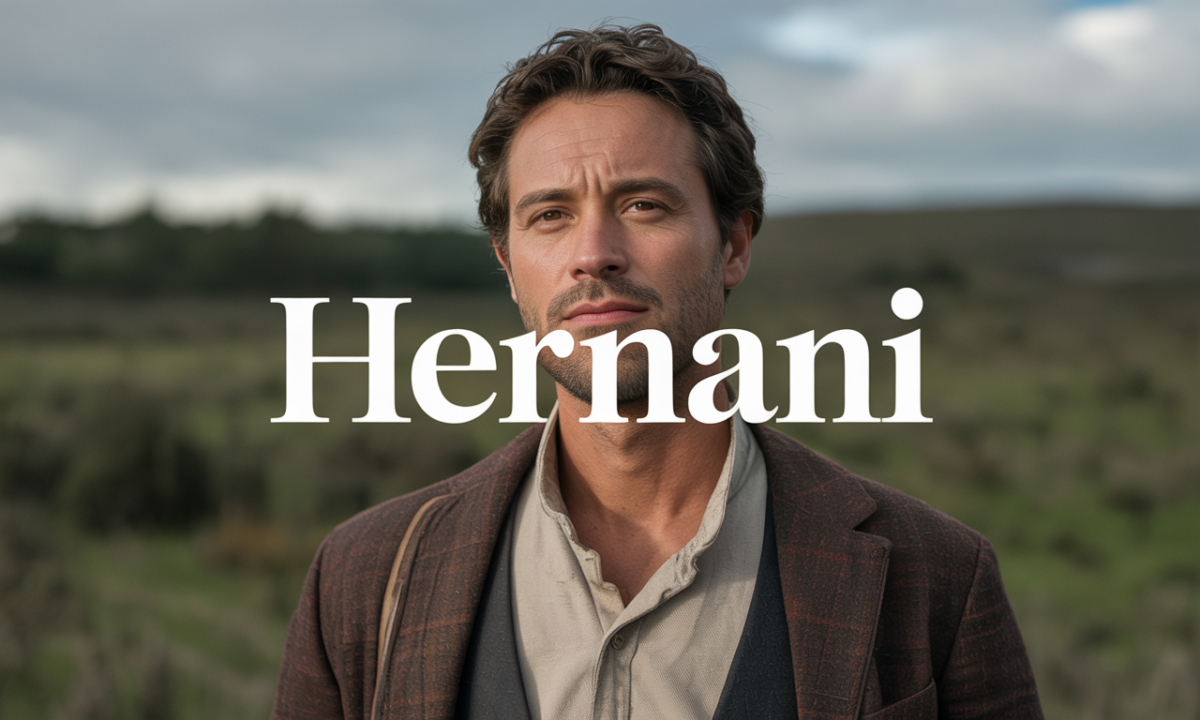 Illustration de Hernani, Prénoms