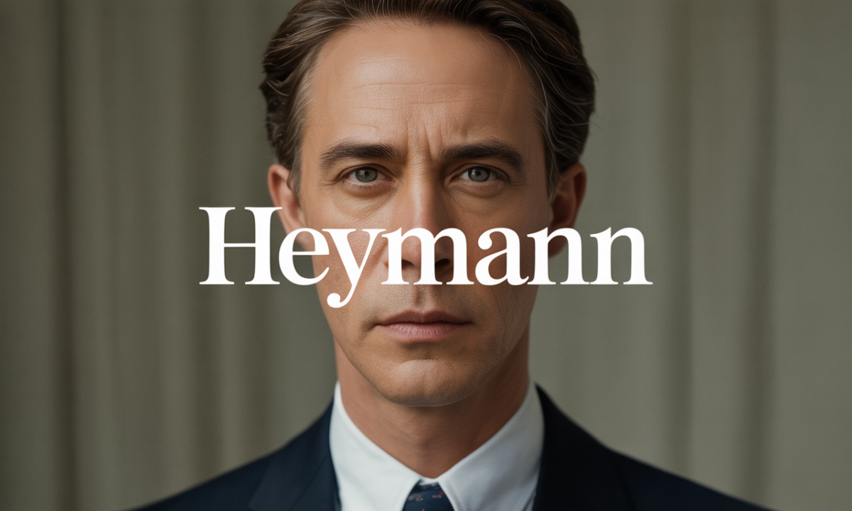 Illustration de Heymann, Noms de famille