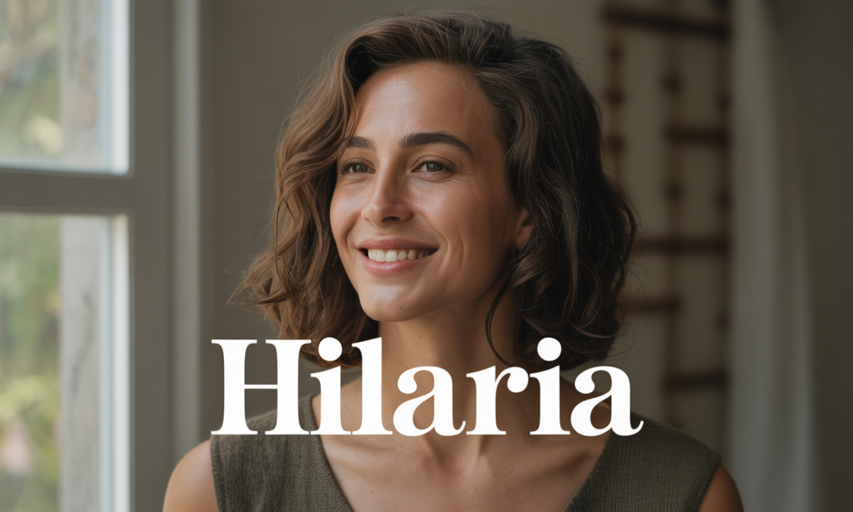 Illustration de Hilaria, Prénoms
