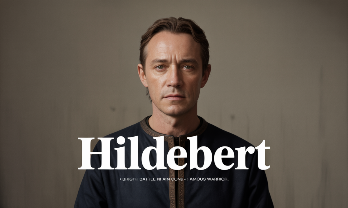 Illustration de Hildebert, Prénoms