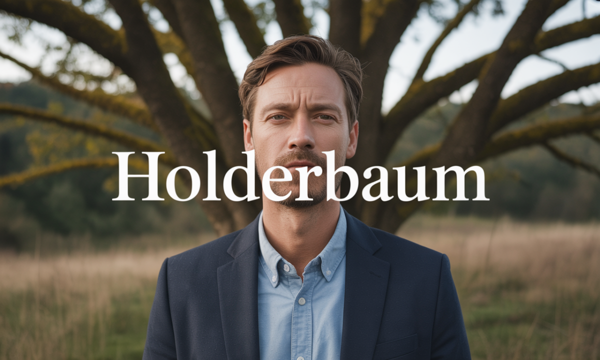 Illustration de Holderbaum, Noms de famille