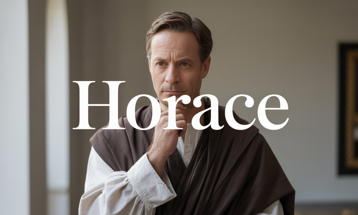 Illustration de Horace, Prénoms