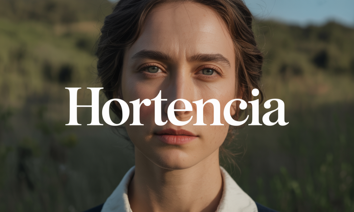 Illustration de Hortencia, Prénoms