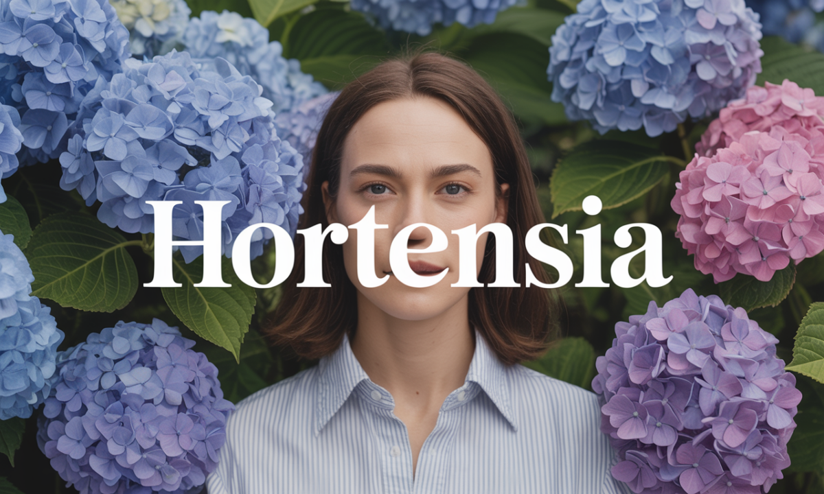 Illustration de Hortensia, Prénoms
