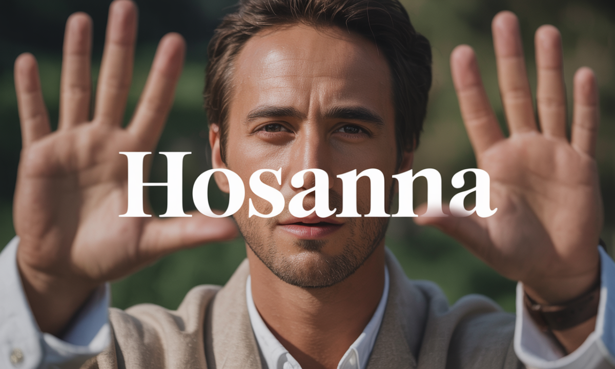 Illustration de Hosanna, Prénoms