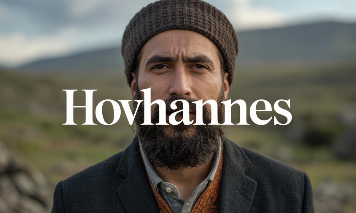 Illustration de Hovhannes, Prénoms