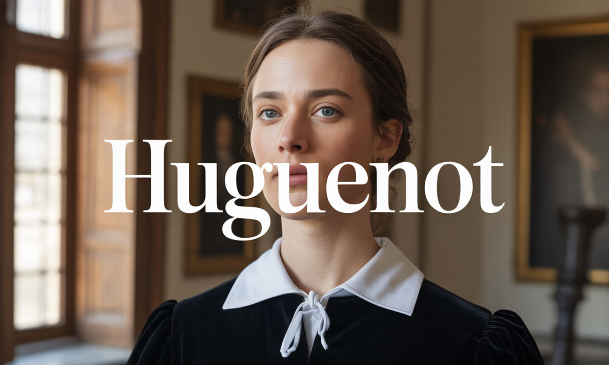 Illustration de Huguenot, Noms de famille