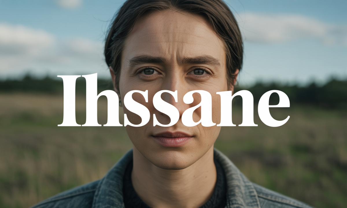 Illustration symbolique liée à l’origine du prénom Ihssane