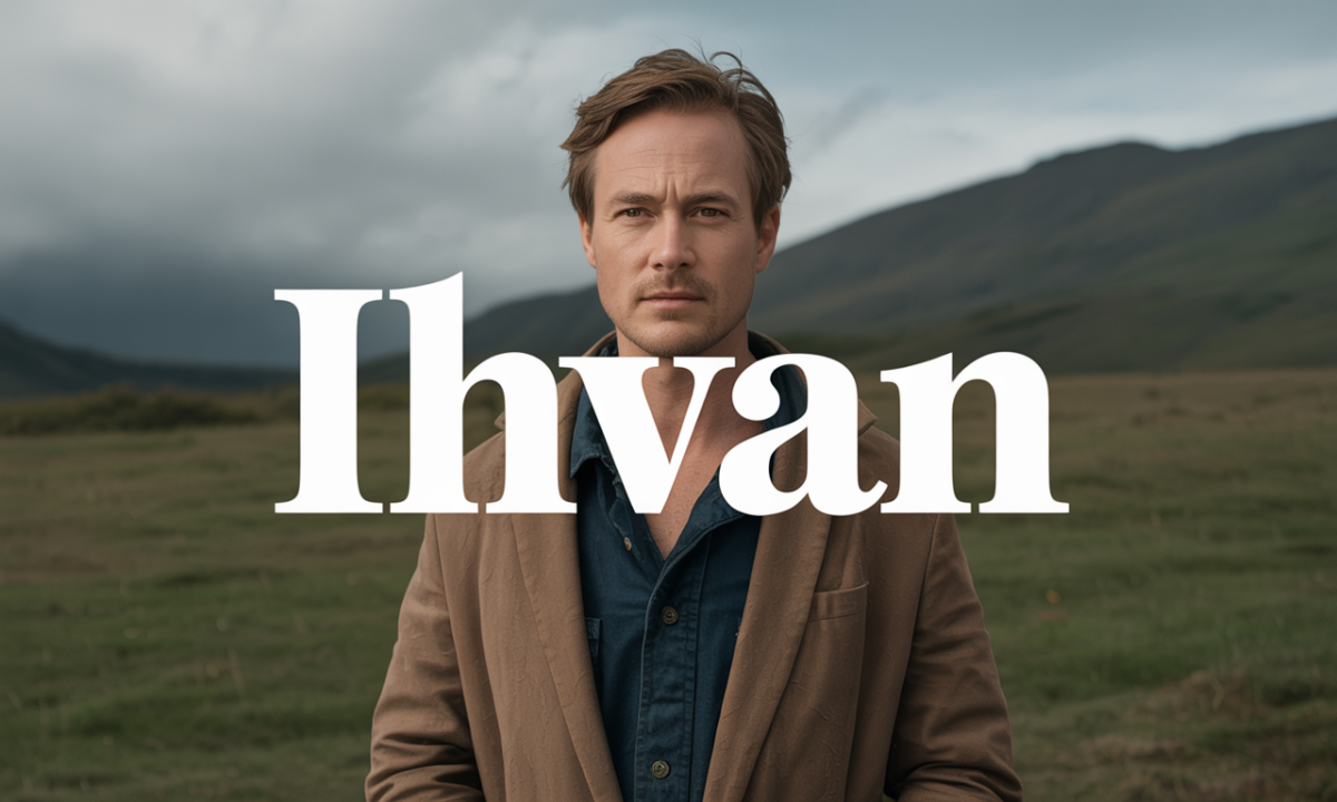 Illustration symbolique liée à l’origine du prénom Ihvan