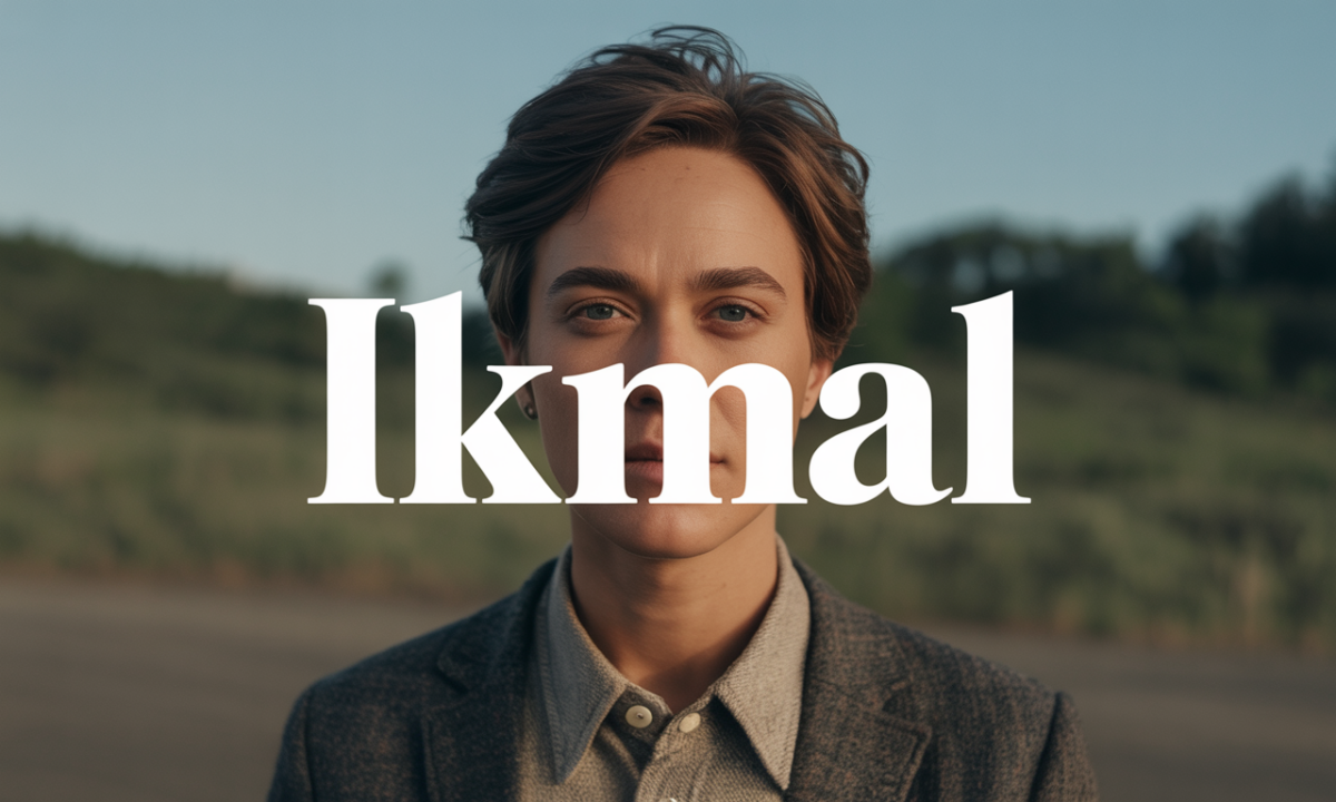 Illustration symbolique liée à l’origine du prénom Ikmal