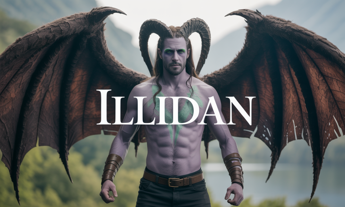 Illustration de Illidan, Prénoms