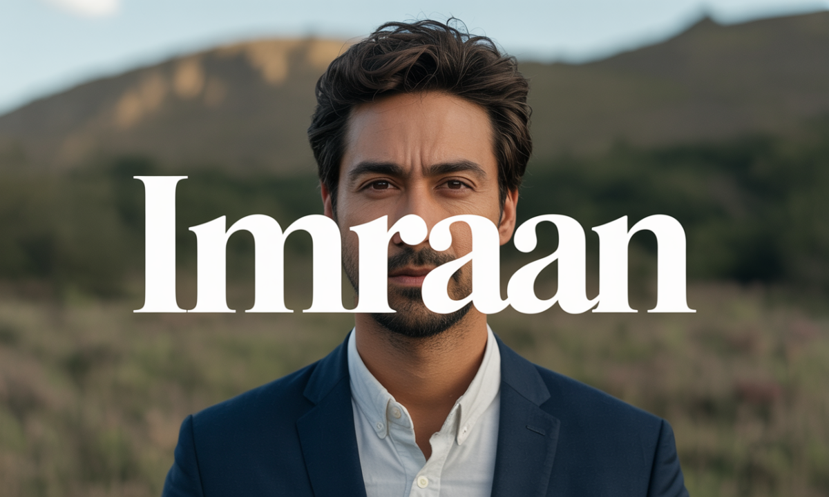 Illustration de Imraan, Prénoms