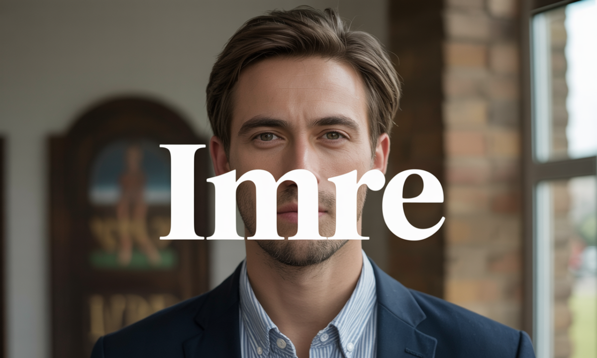 Illustration de Imre, Prénoms