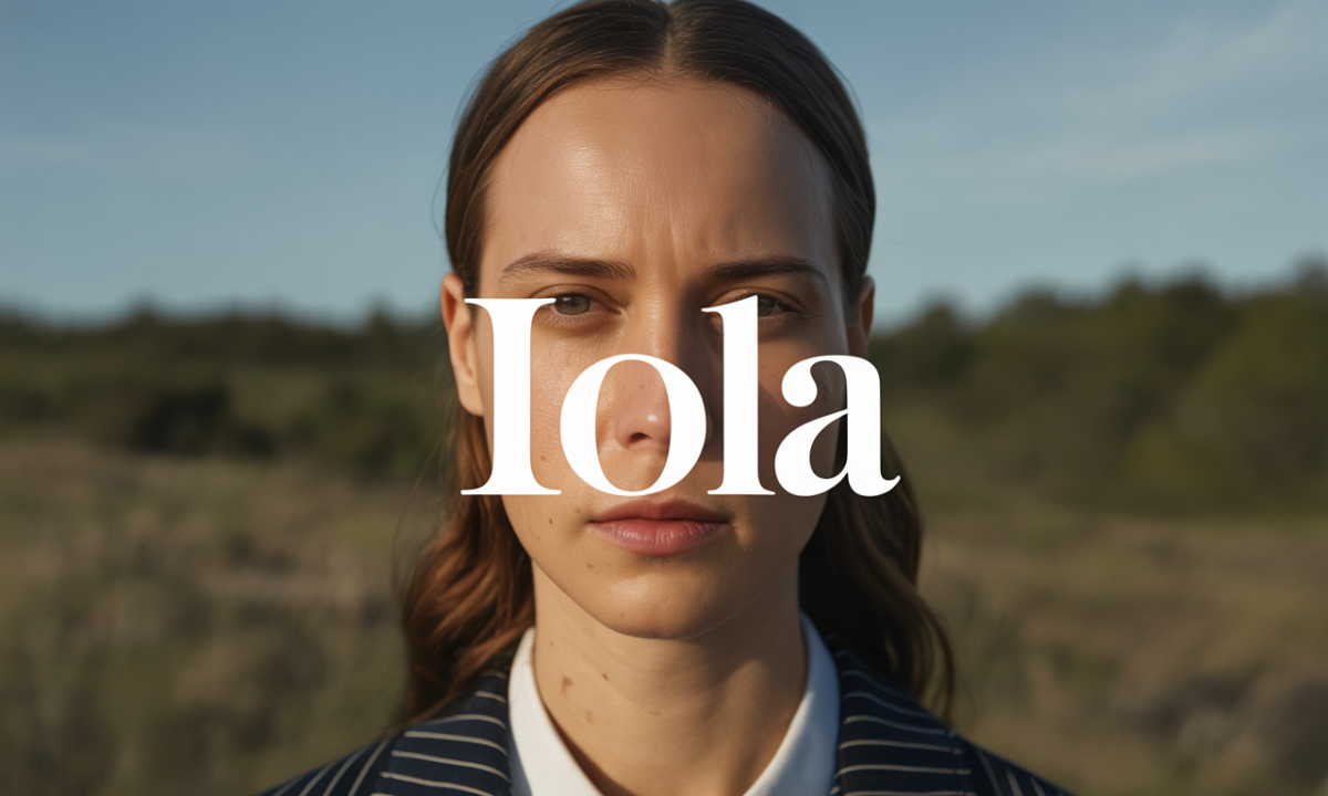 Illustration de Iola, Prénoms