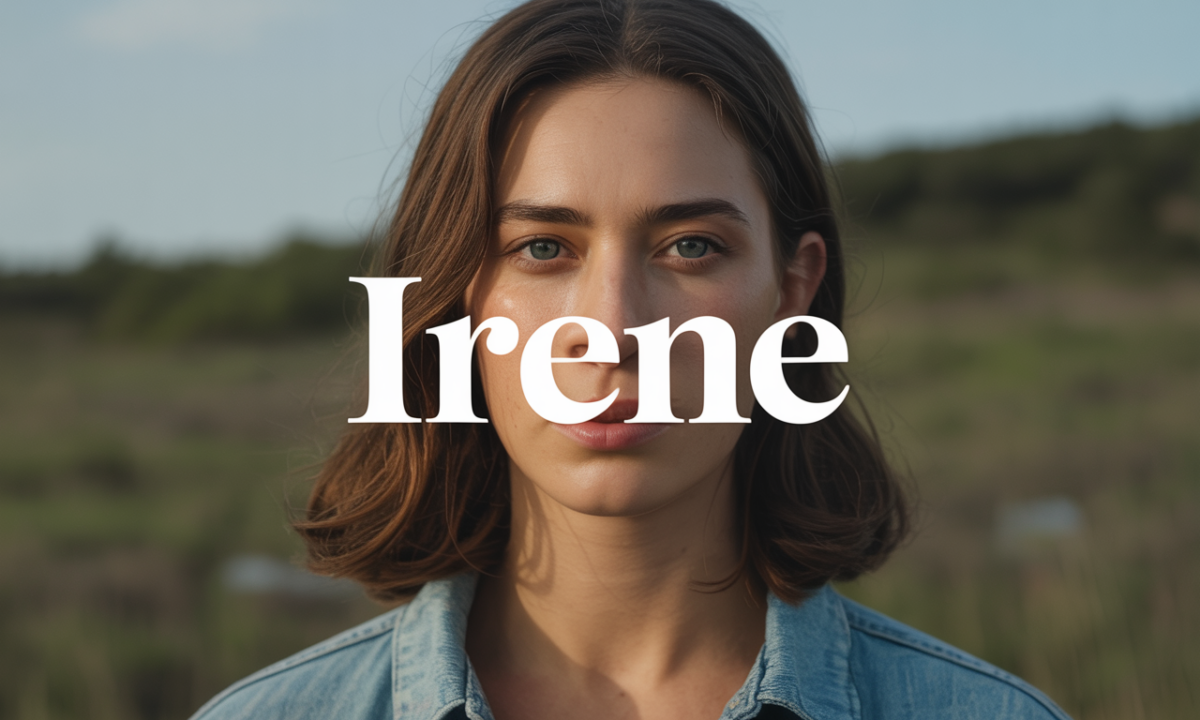 Illustration symbolique liée à l’origine du prénom Irene