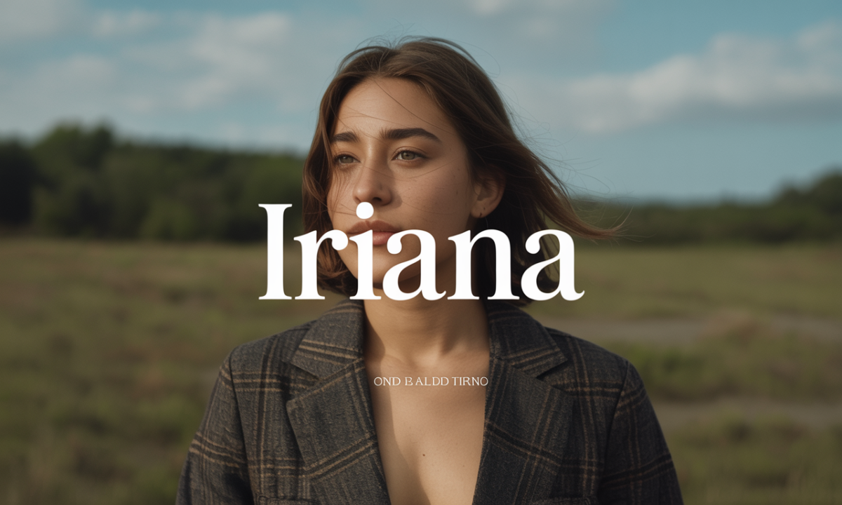 Illustration de Iriana, Prénoms