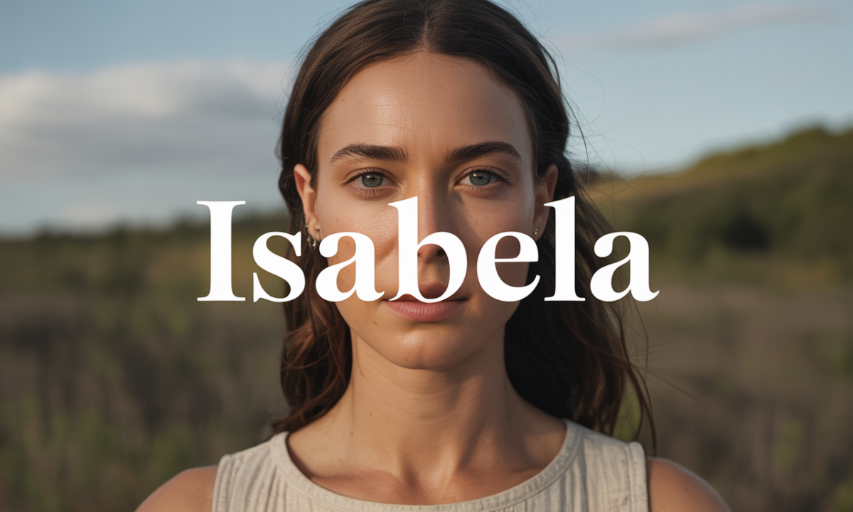 Illustration de Isabela, Prénoms
