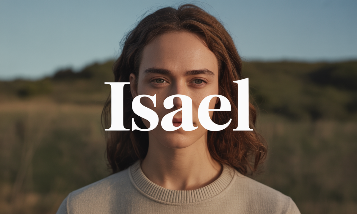 Illustration de Isael, Prénoms