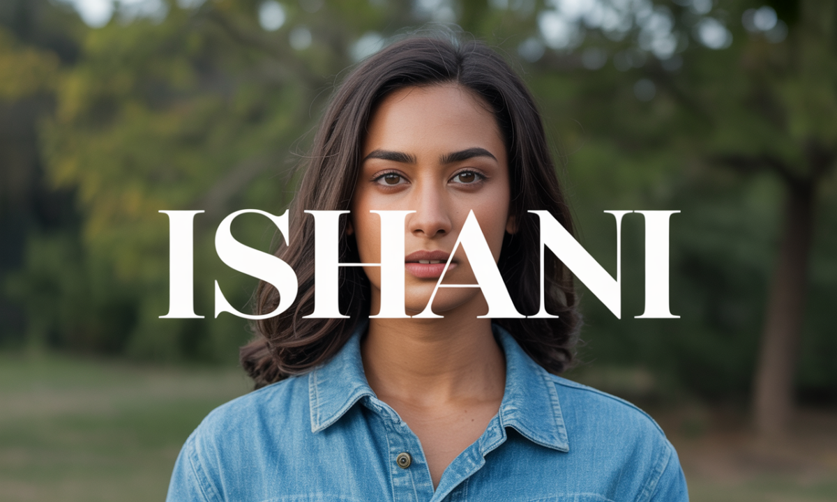 Illustration de Ishani, Prénoms