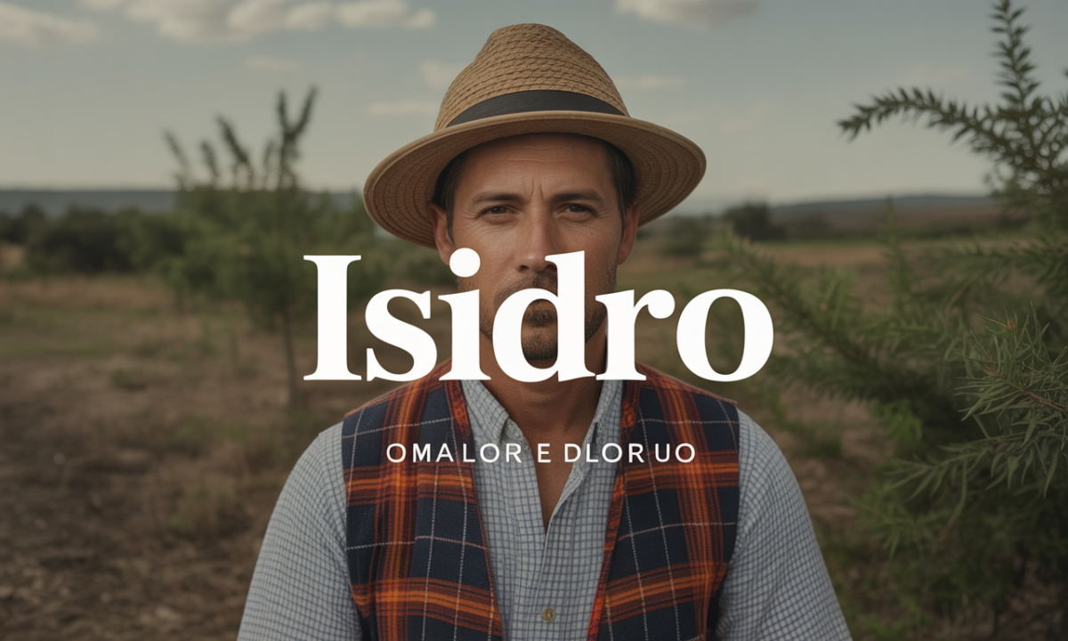 Illustration de Isidro, Prénoms