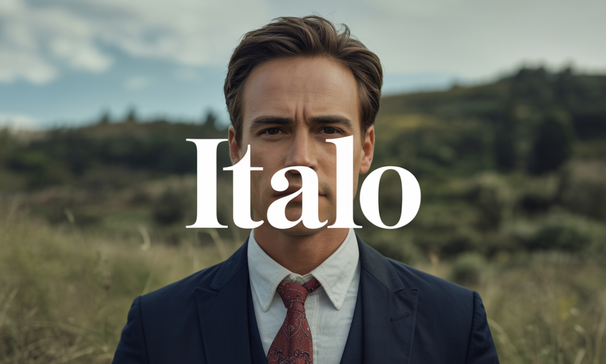 Illustration de Italo, Prénoms