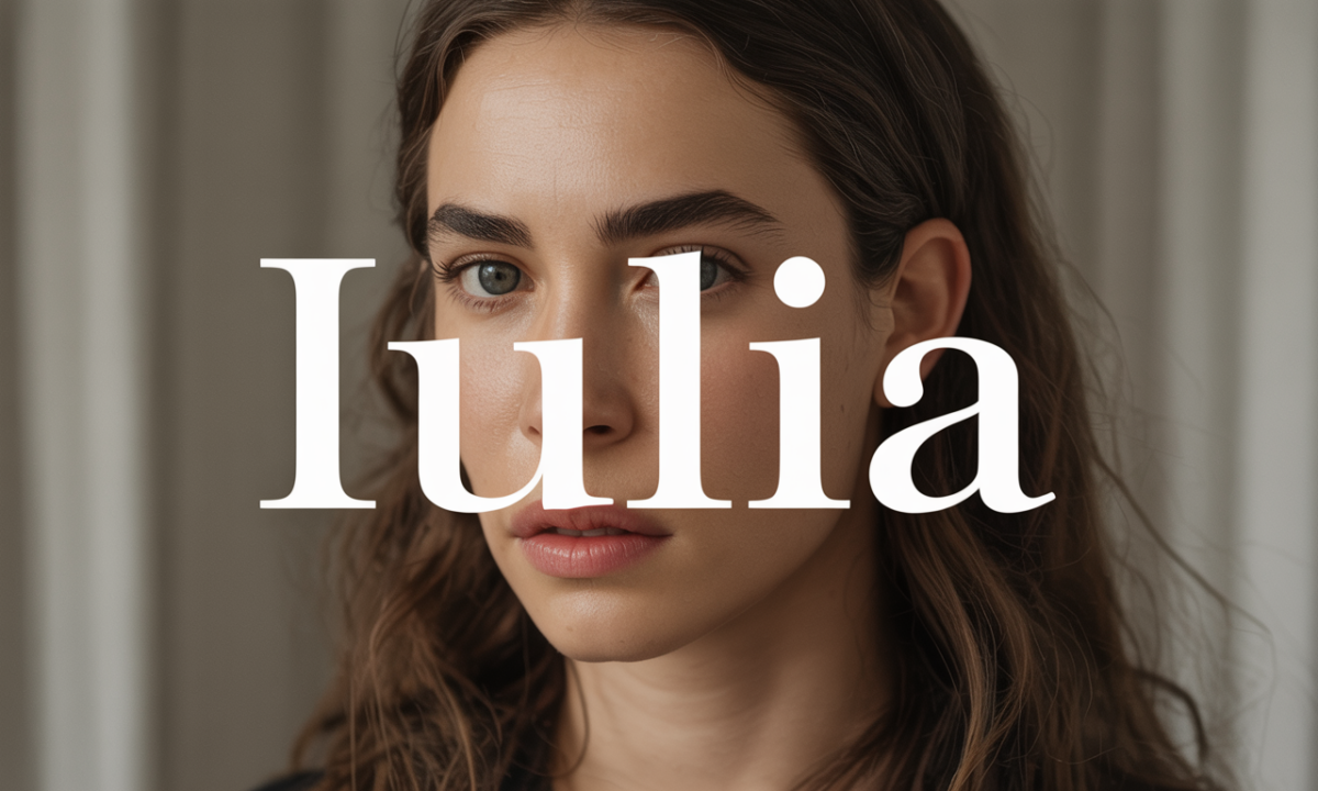 Illustration de Iulia, Prénoms