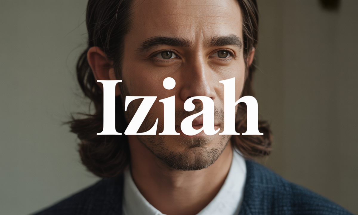 Illustration de Iziah, Prénoms