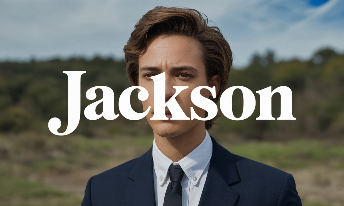 Illustration de Jackson, Prénoms