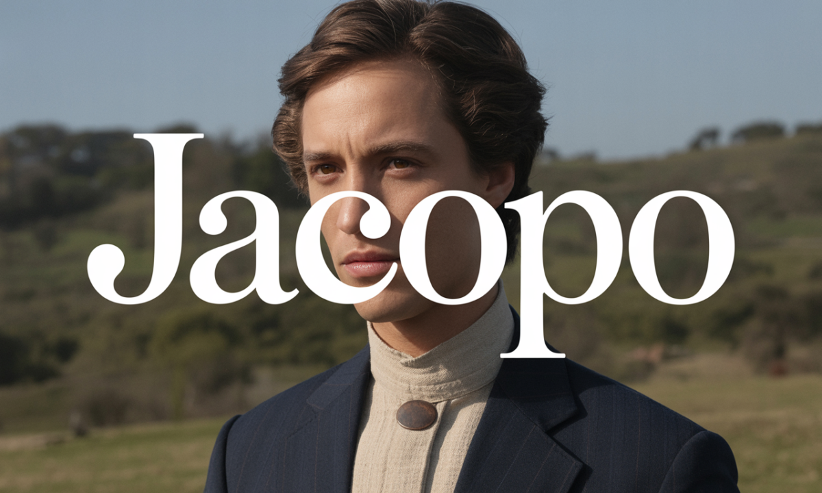 Illustration de Jacopo, Prénoms