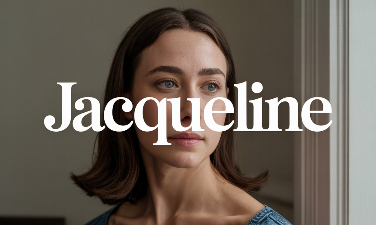 Illustration de Jacqueline, Prénoms