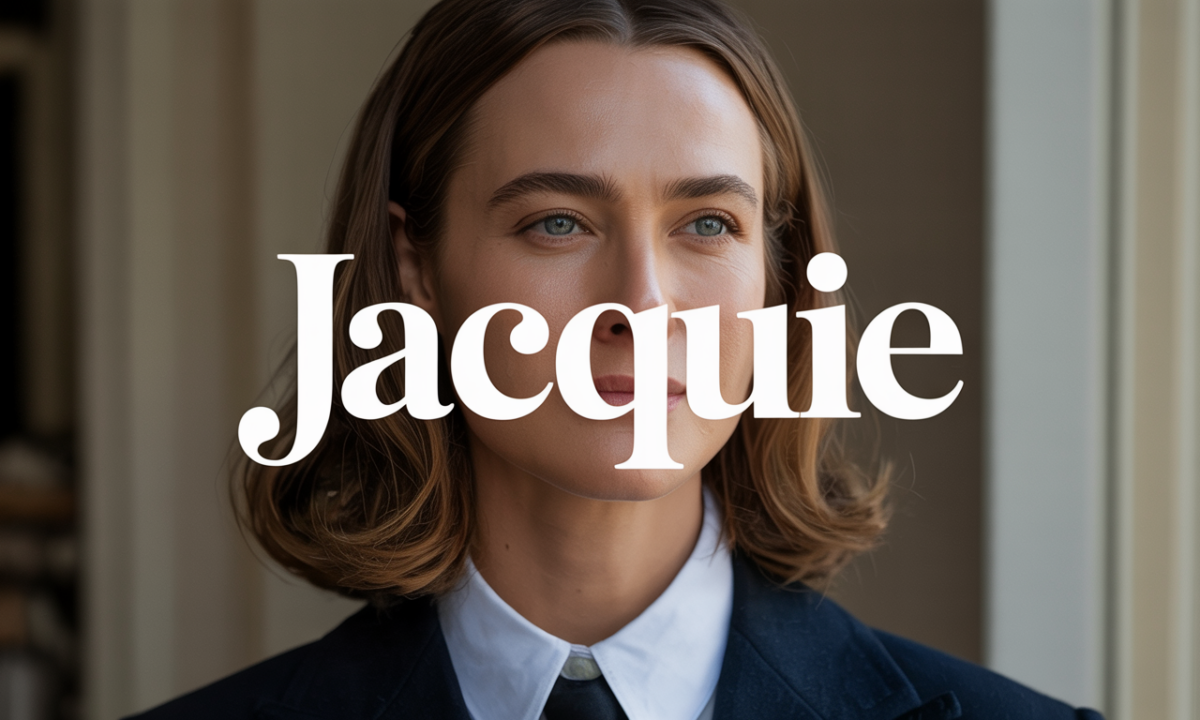 Illustration de Jacquie, Prénoms