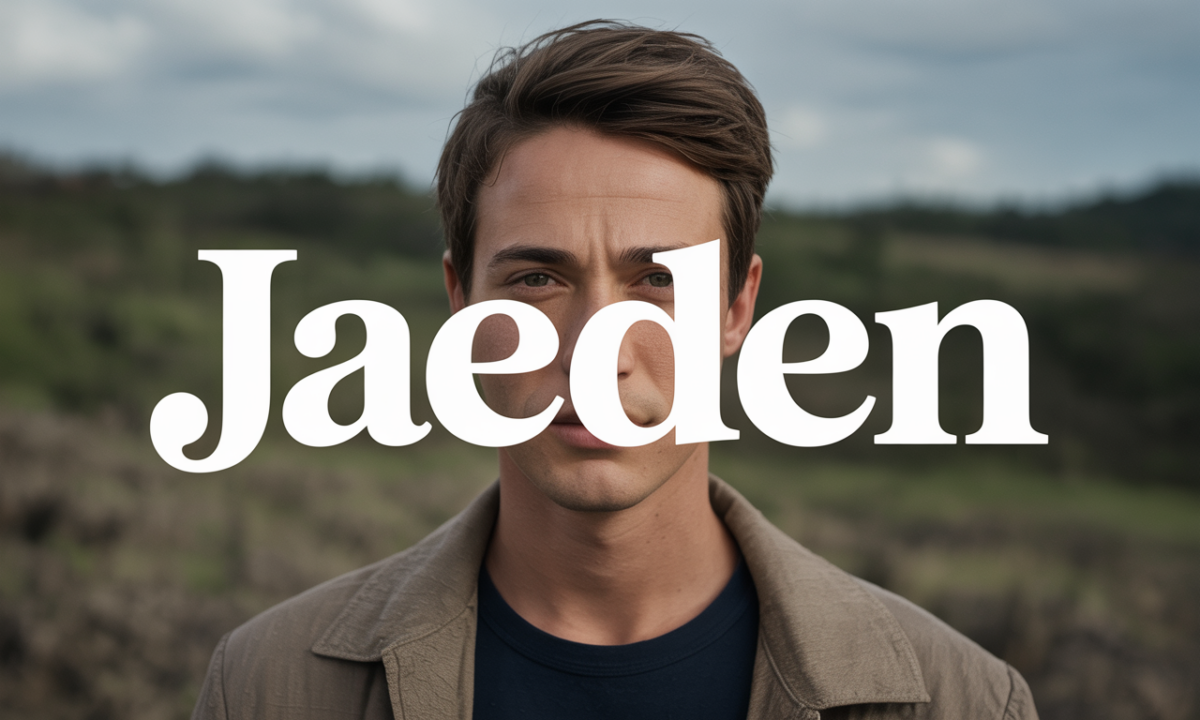 Illustration de Jaeden, Prénoms