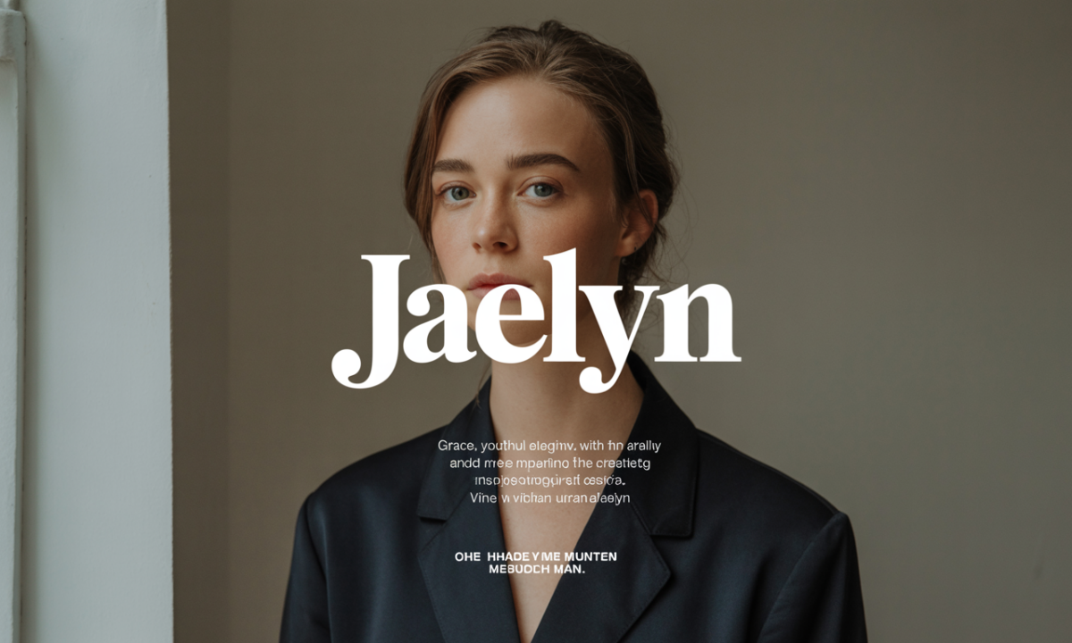 Illustration de Jaelyn, Prénoms