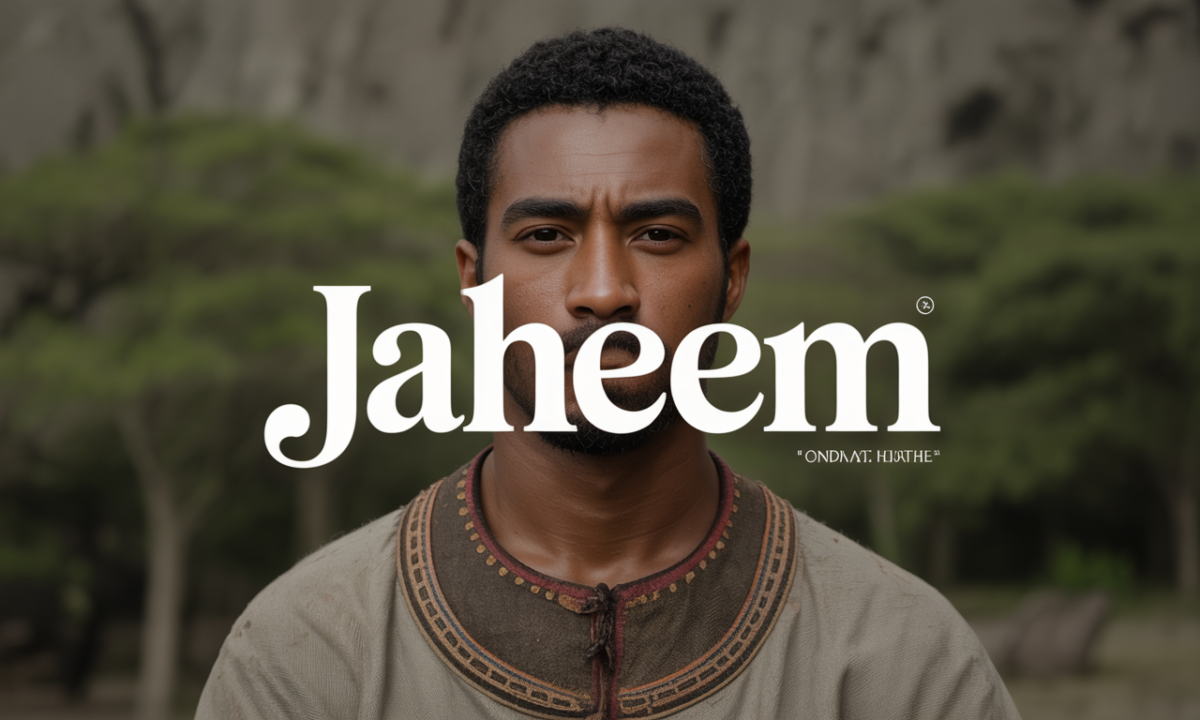 Illustration de Jaheem, Prénoms