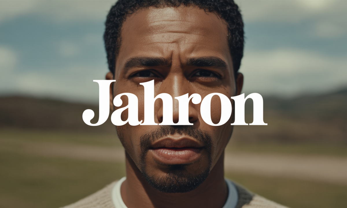 Illustration de Jahron, Prénoms