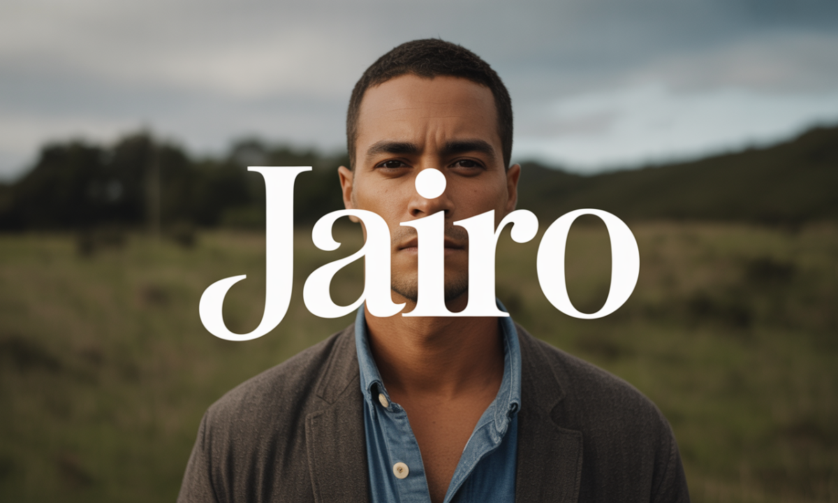 Illustration de Jairo, Prénoms