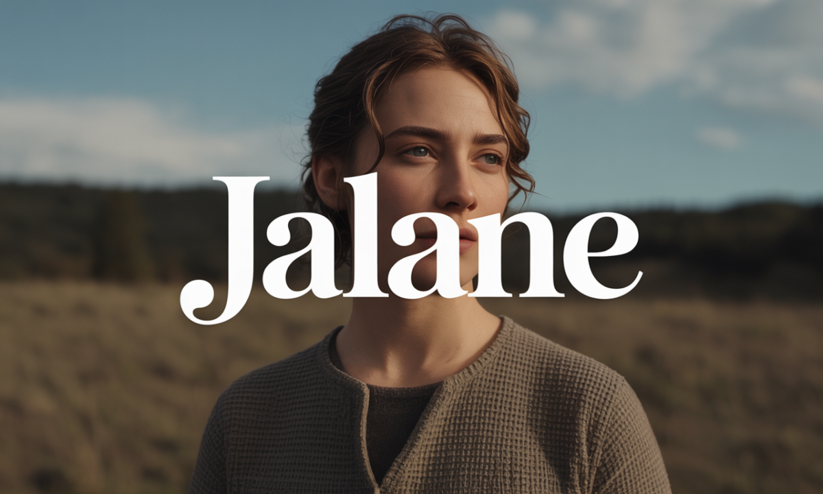 Illustration de Jalane, Prénoms