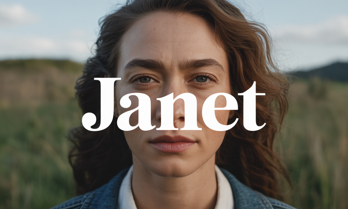 Illustration de Janet, Prénoms