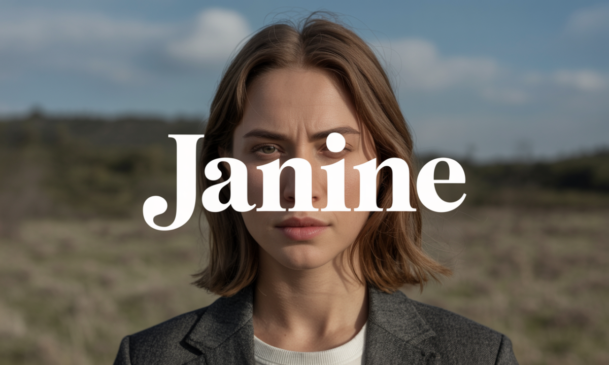 Illustration de Janine, Prénoms