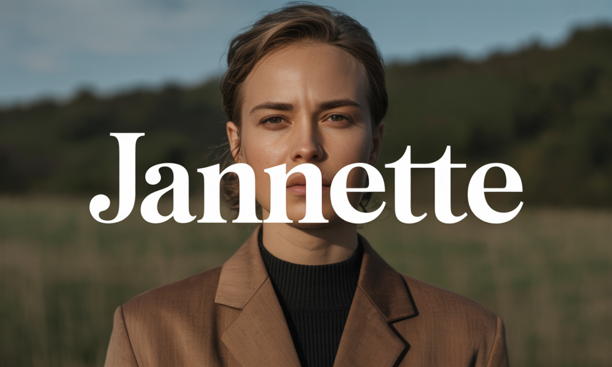 Illustration de Jannette, Prénoms