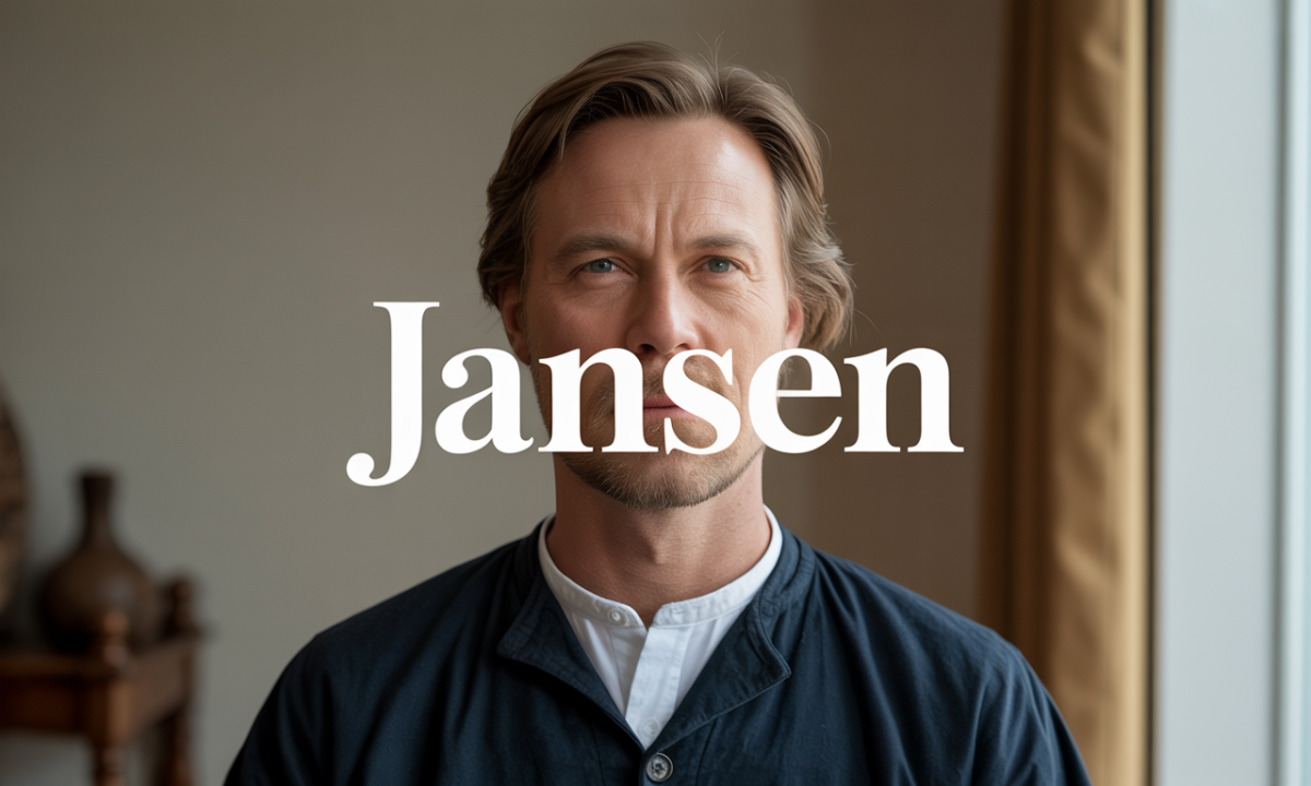 Illustration de Jansen, Noms de famille