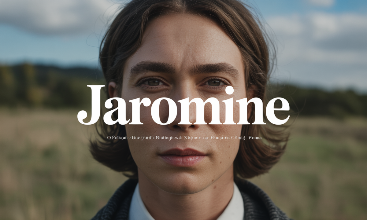 Illustration de Jaromine, Prénoms