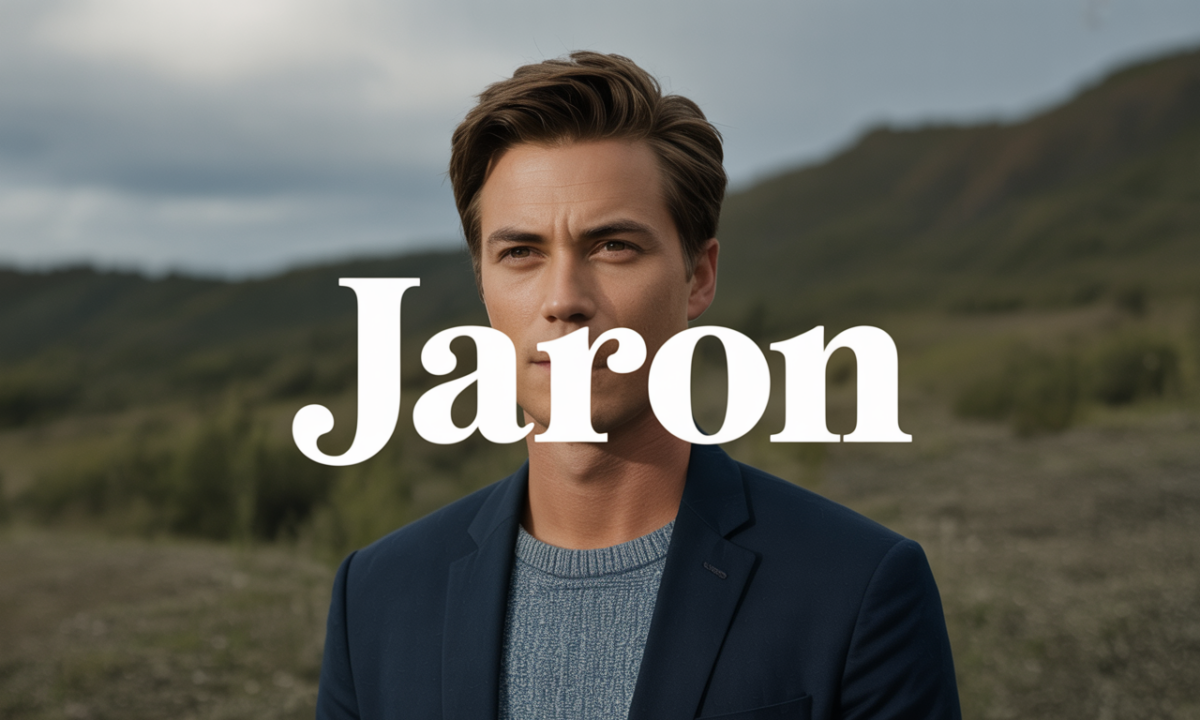 Illustration de Jaron, Prénoms