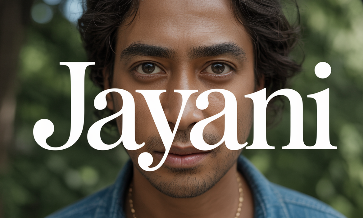 Illustration de Jayani, Prénoms