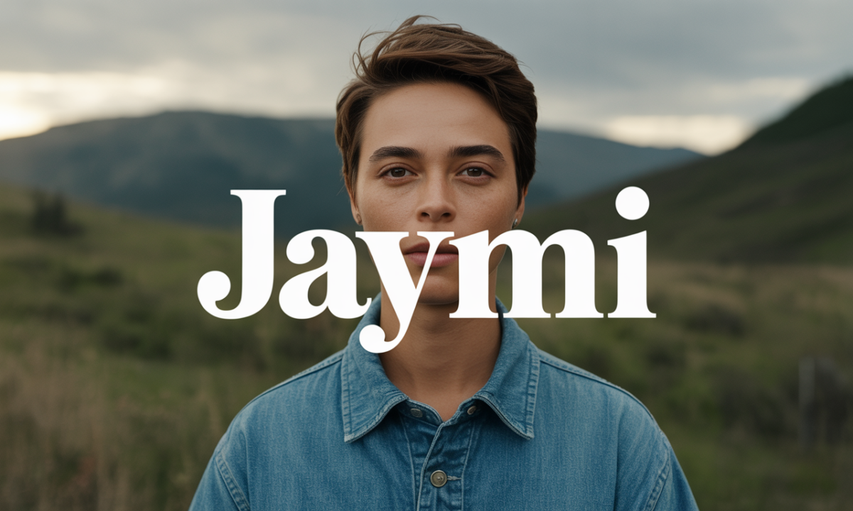 Illustration de Jaymi, Prénoms