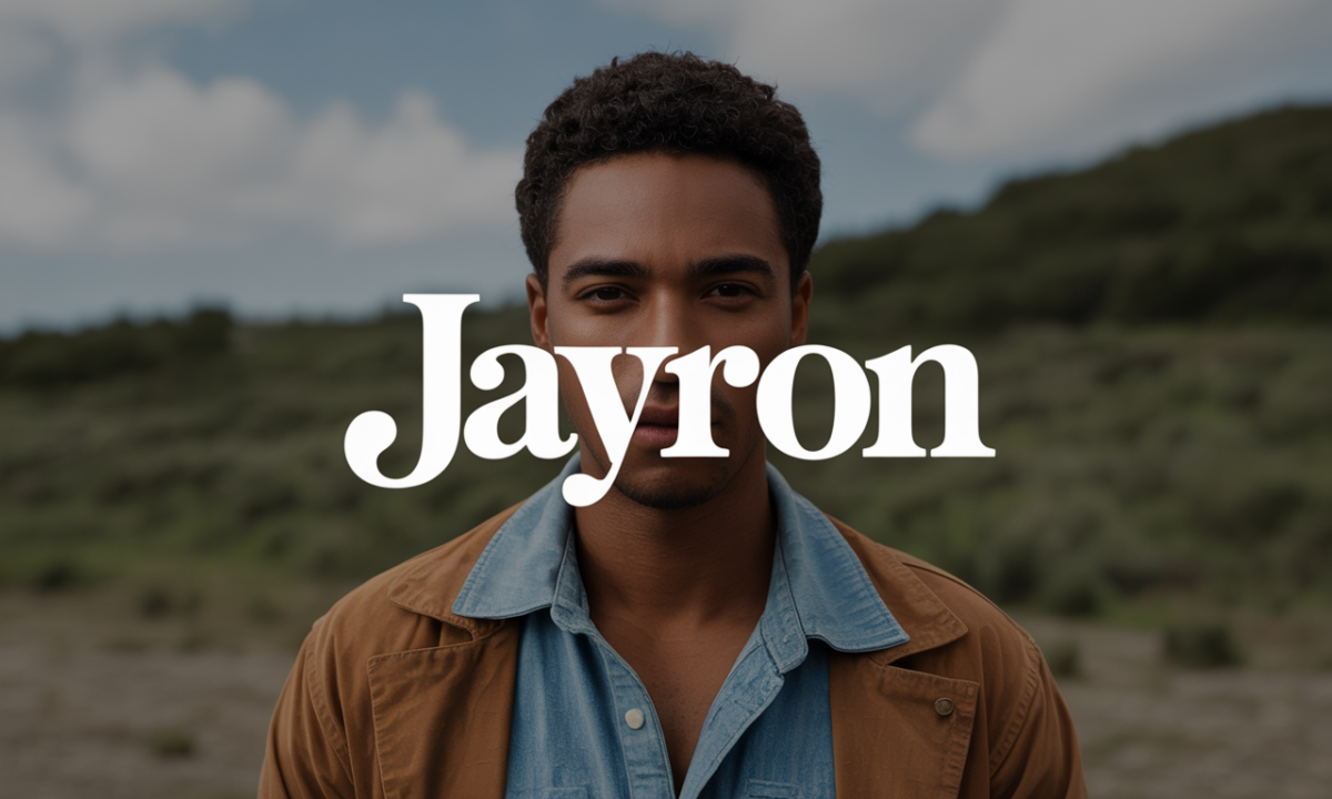 Illustration de Jayron, Prénoms