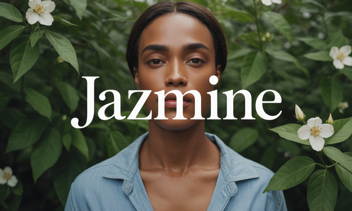 Illustration de Jazmine, Prénoms